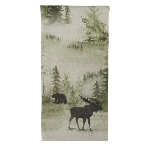 Watercolor Wildlife Dishtowel - Park Designs