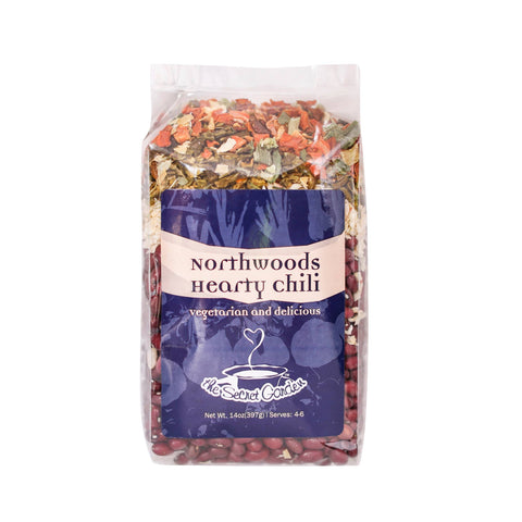 Northwoods Hearty Chili, 14 oz - The Secret Garden