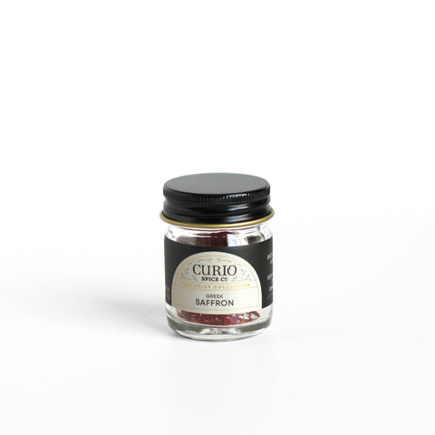 Greek Saffron, 0.02 oz jar (0.5 g) - Curio Spice Co