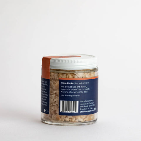 Cherrywood Smoked Salt, Infused Sea Salt, 2.39 oz - Jacobsen Salt Co.