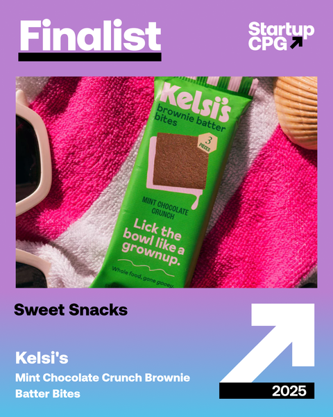 Mint Chocolate Crunch Brownie Batter Bite, Snack Size - Kelsi's