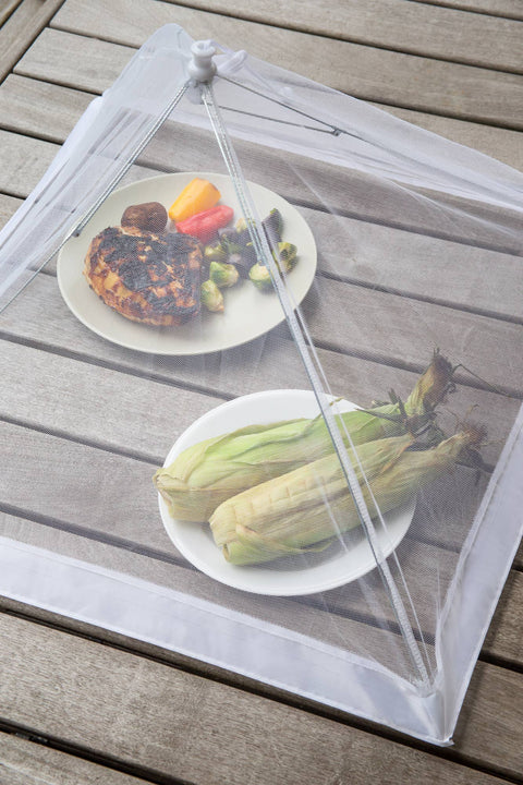 Jumbo Square Food Umbrella, Mesh Screen, 24" - Fox Run Brands