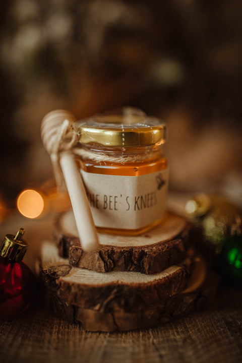 Mini Iowa Honey with Dipper, 2 oz - The Holton Homestead