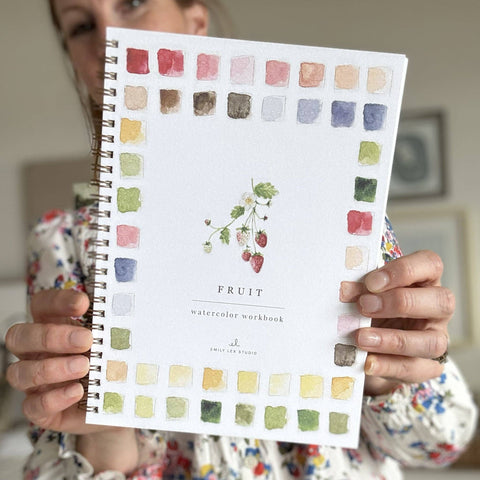 Fruit Watercolor Workbook - Emily Lex Studio