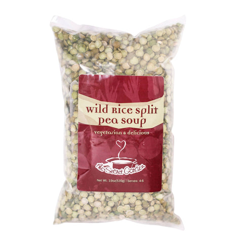 Split Pea Wild Rice Soup, 19 oz - The Secret Garden