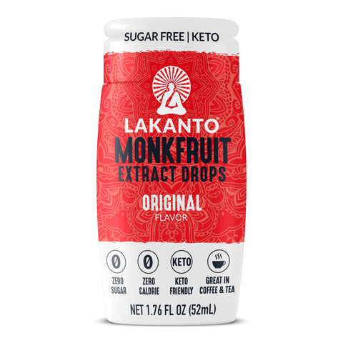 Monk Fruit Extract Drops, Original 1.76 fl oz - Lakanto