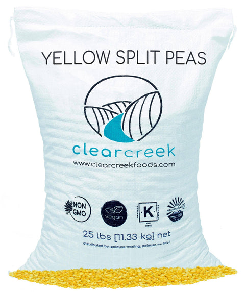 Yellow Split Peas: 4 lb - Palouse Brand