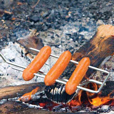 Safe'T'Fork, 43in Hot Dog Roasting Stick - Rome Outdoor Cookware
