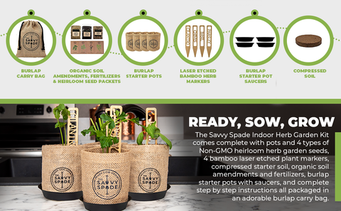 Herb Garden Starter Kit - The Savvy Spade