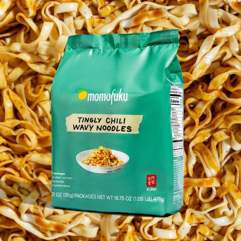 Tingly Chili Noodles - Momofuku