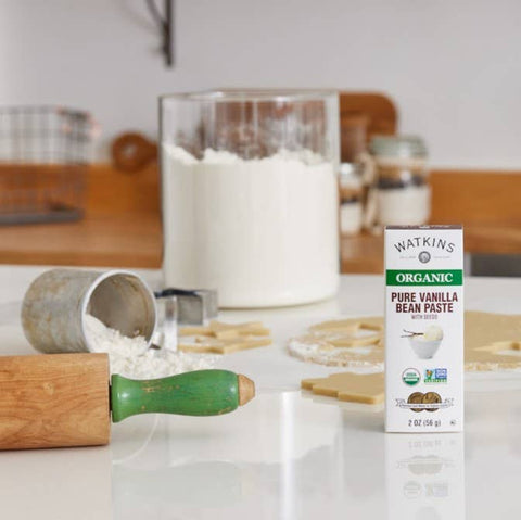 Organic Pure Vanilla Bean Paste, 2 oz - The Watkins Co.