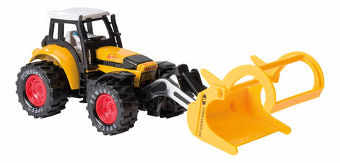 Rollin' Scoop Tractor-Toy Tractor, Die Cast Farm Toys - Toysmith