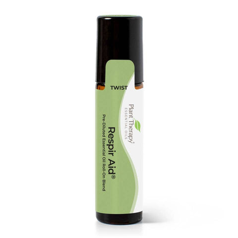 Respir Aid Essential Oil Blend, Pre-Diluted Roll-On - Plant Therapy