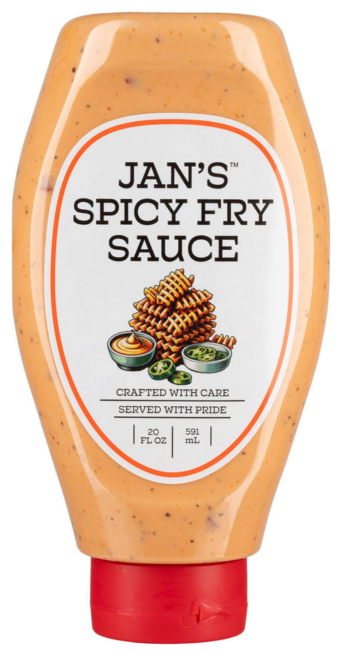 Jan's Spicy Fry Sauce, 20oz - Suzie's Organics and More