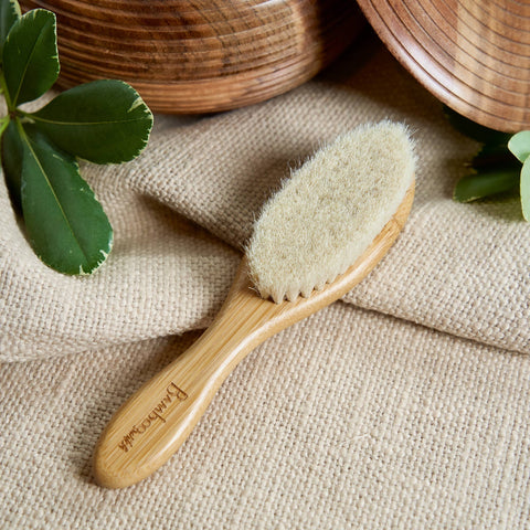 Bamboo Baby Hairbrush - Bamboo Switch