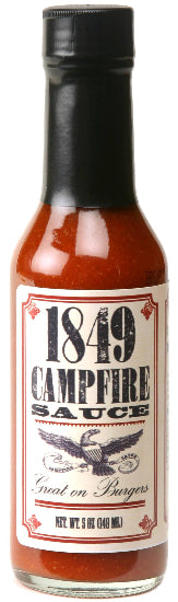 1849 Brand All Natural Campfire Mild Hot Sauce - 5 oz - Golden West Specialty Foods