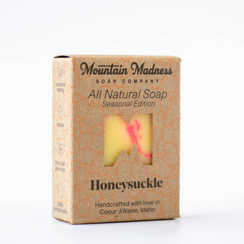 Honeysuckle Bar Soap - Mountain Madness Soap Co.