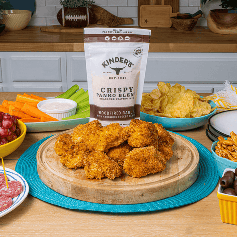 Woodfired Garlic Crispy Panko Blend, 5 oz - Kinder's Sauces & Seasonings