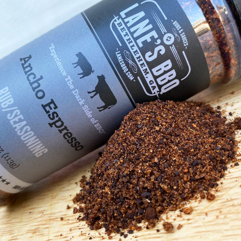 Ancho Espresso Rub: Small - Lane's BBQ