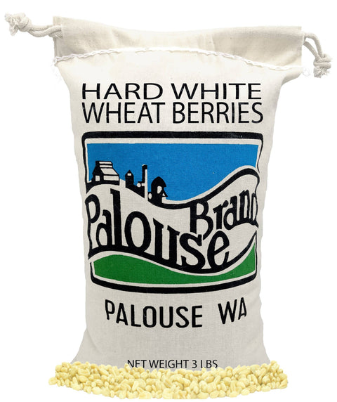 Hard White Wheat Berries: 3 lb - Palouse Brand