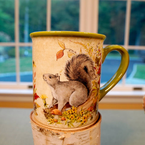 Woodland Critters Fall Mug, 18 oz. asst creatures - Certified International