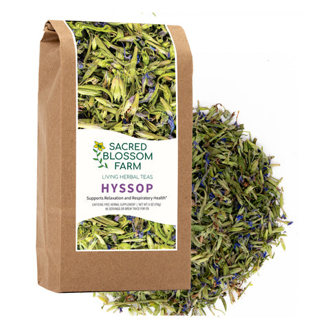 Fragrant Hyssop, 6.0 oz - Sacred Blossom Farm