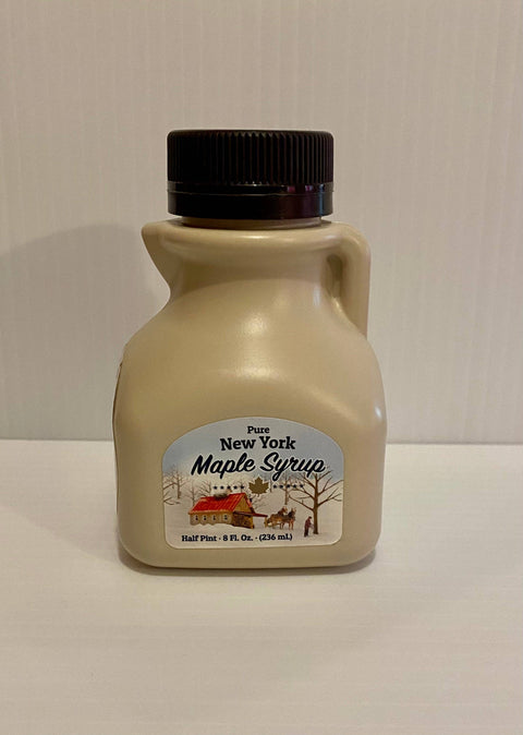 Grade A Amber Pure New York State Maple Syrup, Half Pint - St. Maple, LLC