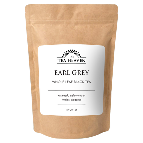 Earl Grey Loose Leaf Tea, 1 lb - The Tea Heaven