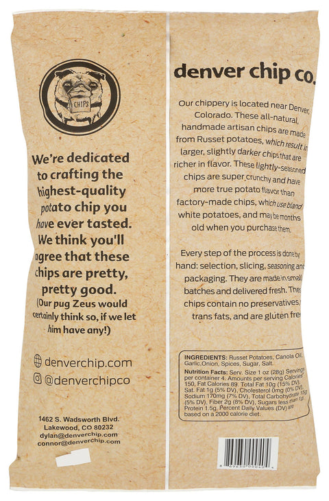 Original Kettle Chips (4oz) - Denver Chip Co.