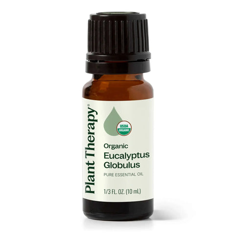 Organic Eucalyptus Globulus Essential Oil, 10 ml - Plant Therapy