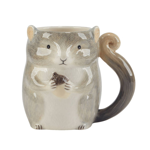 Woodland Critters Fall 3-D Mugs, 16 oz, Assorted - Certified International