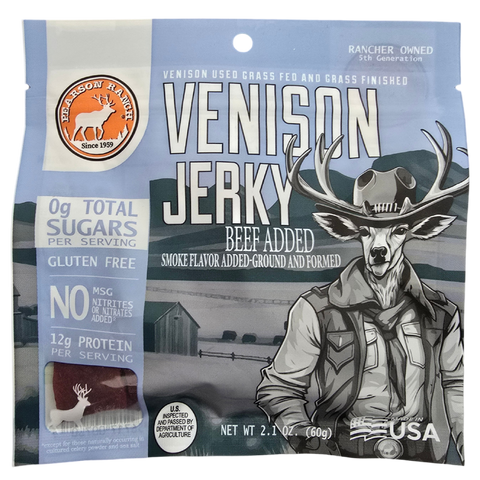 Venison Jerky, 2.1 oz - Pearson Ranch