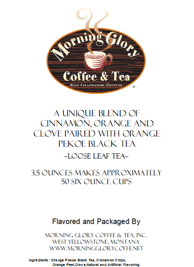 Mountain Spice Black Tea - Morning Glory Coffee
