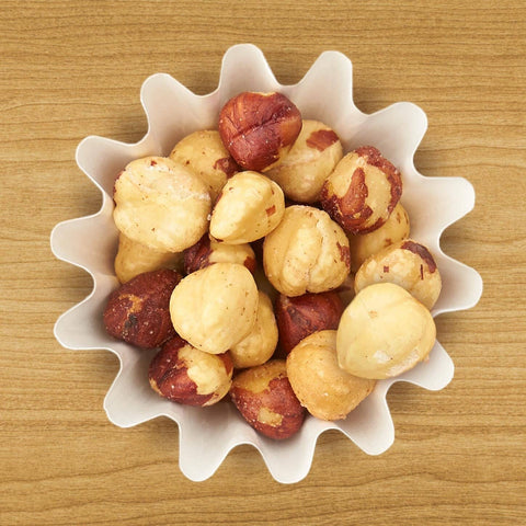 Salted Hazelnuts, 8 oz - Hazelnut Hill
