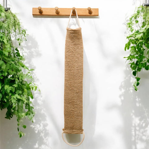 Sisal Linen Back Exfoliating Strap - Bamboo Switch