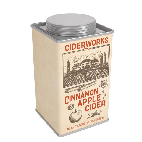 Ciderworks Cinnamon Spiced Apple Cider Mix, 8oz Tin - McSteven's