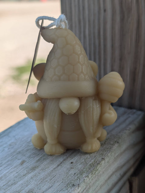 Beeswax Honey Themed Gnome Candles - The Holton Homestead