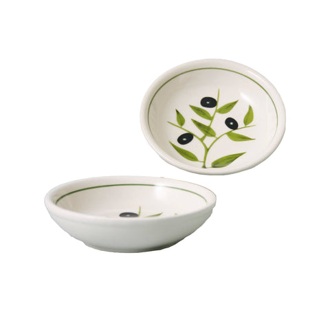 Olive Branch Small Round Bowl, 3.75"x1", Single - Out of the Woods of Oregon