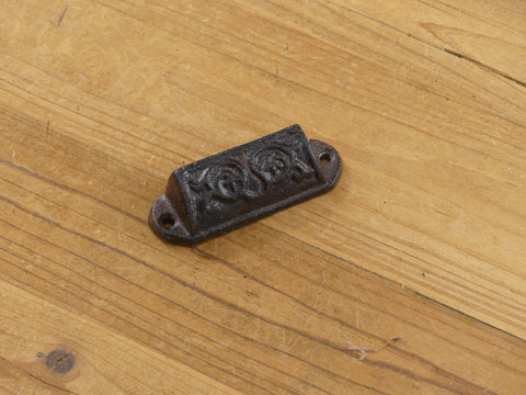 Small Cast Iron 3" Vine Bin Pulls - Midwest Craft House