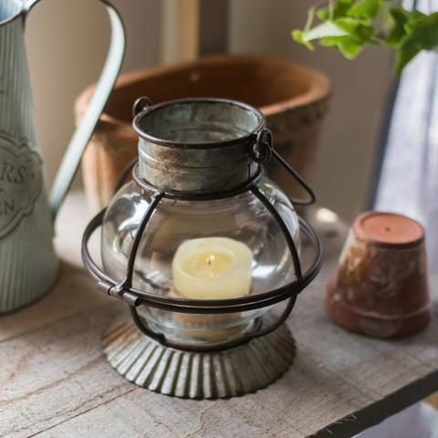 European Restoration Candle Holder, Style [A] - Rustic Reach