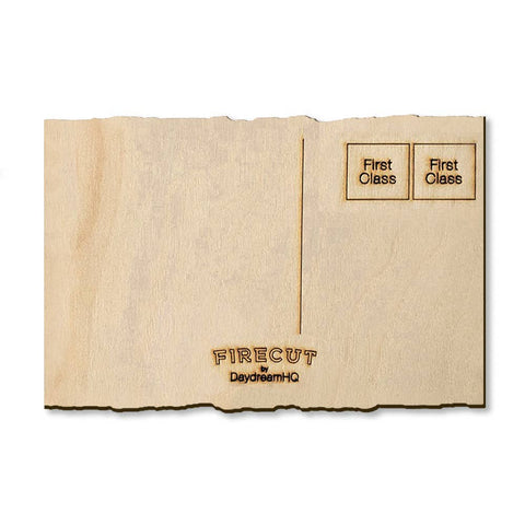 The Causeway, Wood Live Edge Postcard - DaydreamHQ