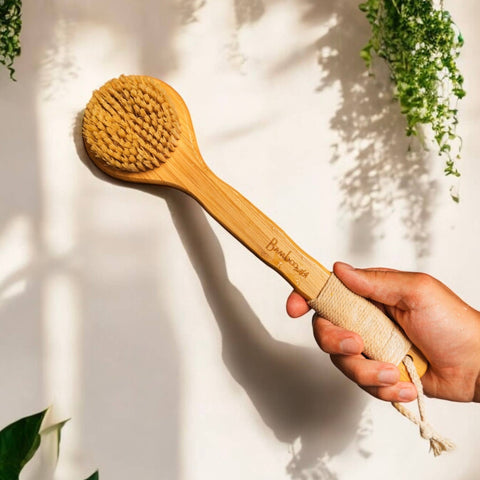 Bamboo Exfoliating Dry Brush, Vegan - Bamboo Switch