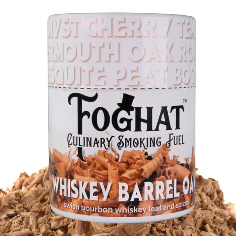 Foghat Culinary Smoking Fuel: Whiskey Barrel Oak, 14oz - ThousandOaksBarrelCo.