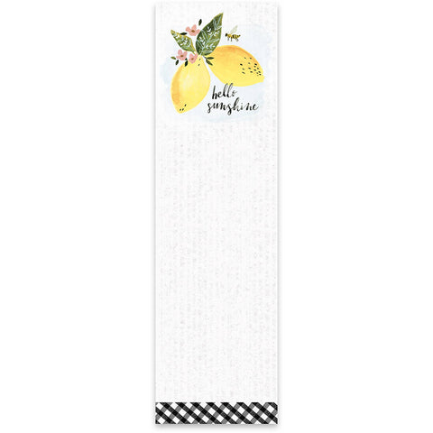 Hello Sunshine List Pad - Primitives by Kathy