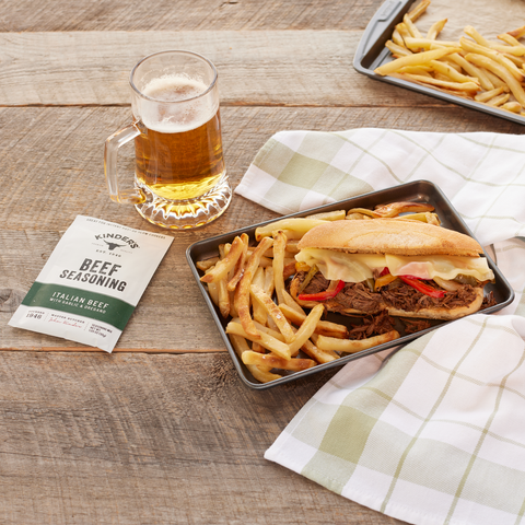 Italian Beef Seasoning, 1.05 oz - Kinder's Sauces & Seasonings