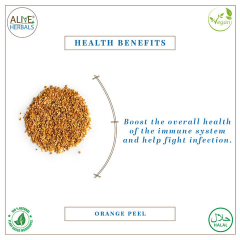 Orange Peel, 1.6 oz (45g) - Alive Herbals