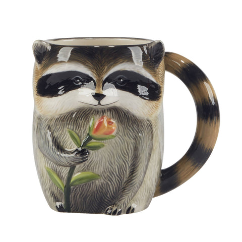 Woodland Critters Fall 3-D Mugs, 16 oz, Assorted - Certified International