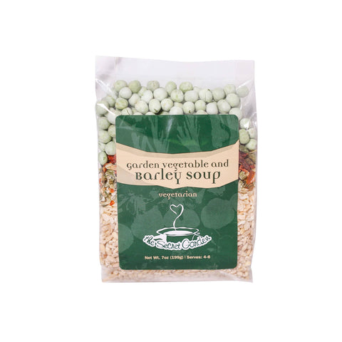 Garden Vegetable & Barley Soup, 7 oz - The Secret Garden