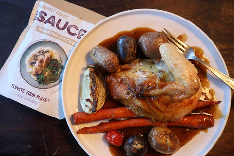 Roasted Chicken Gourmet Gravy, 4 Servings, 8.8 oz - Le Sauce & Co.