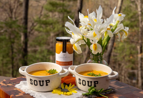 Butternut Squash Pear Soup 16 oz - 18 Chestnuts Soups